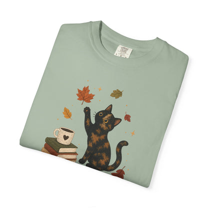 Cozy Fall Tortie Cat T-Shirt