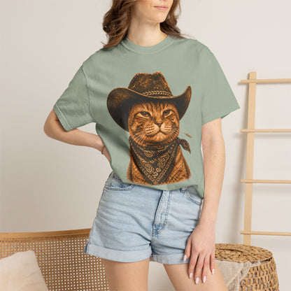 Cowboy Orange Cat T-Shirt