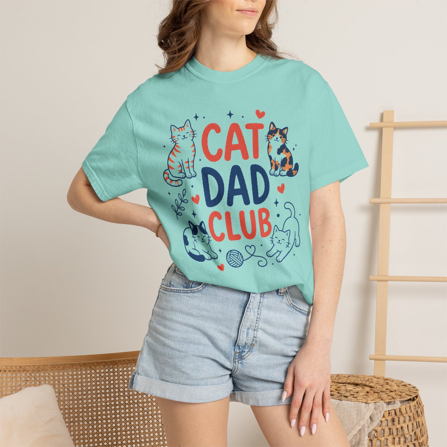 Cat Dad Club T-Shirt