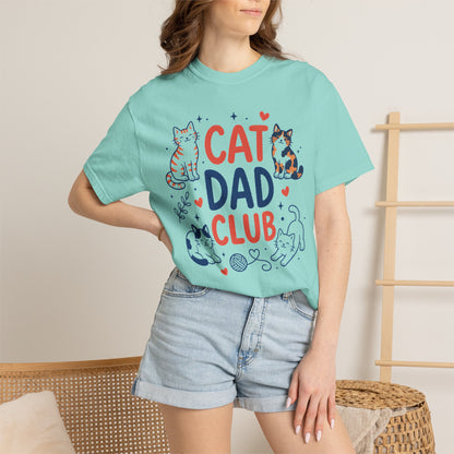 Cat Dad Club T-Shirt