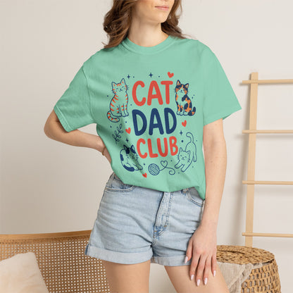Cat Dad Club T-Shirt
