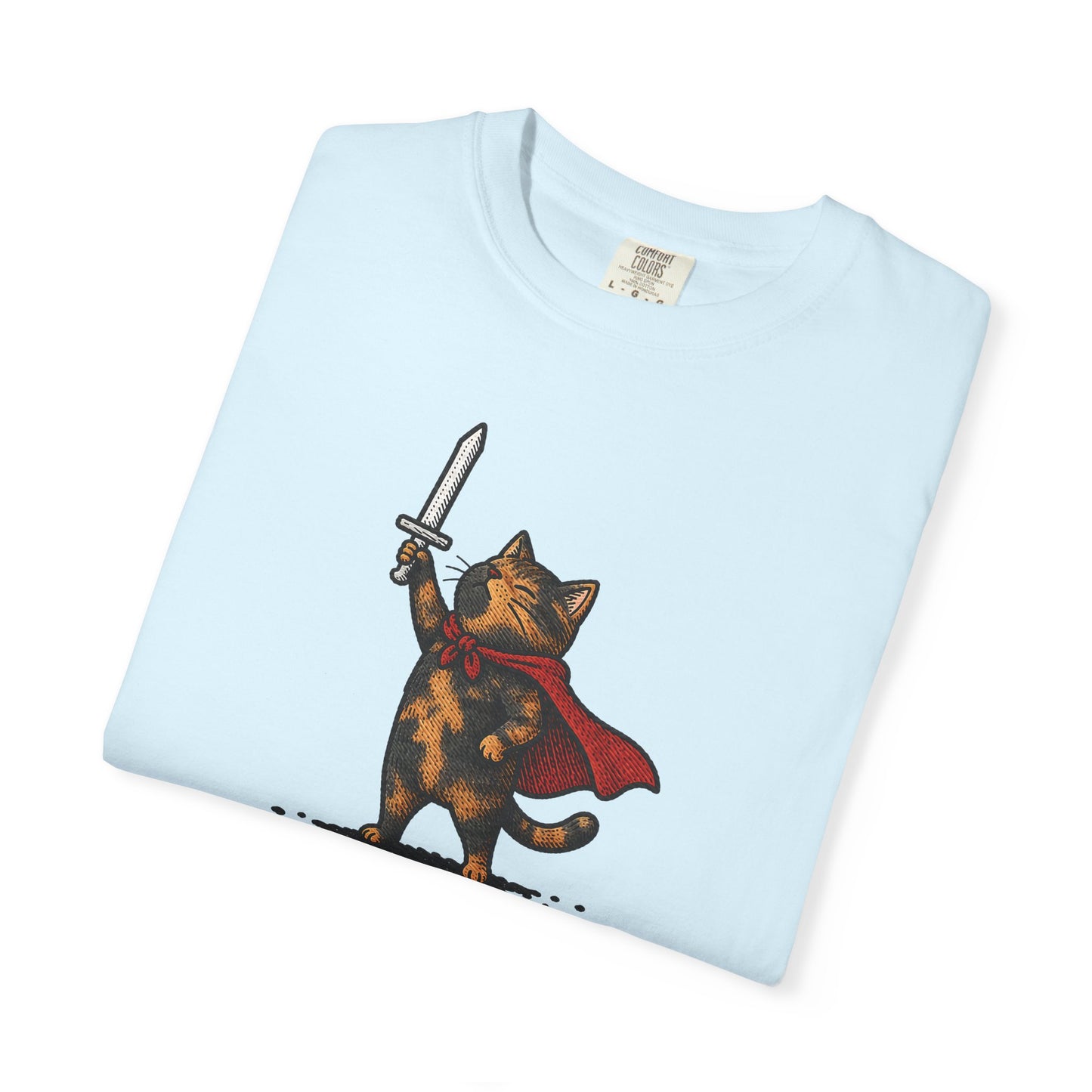 Huzzah Tortie Cat T-Shirt