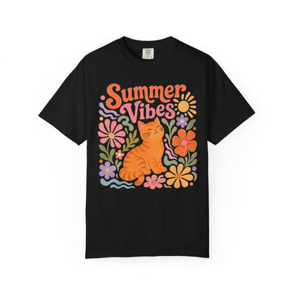 Summer Vibes Cat T-Shirt