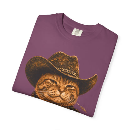 Cowboy Orange Cat T-Shirt