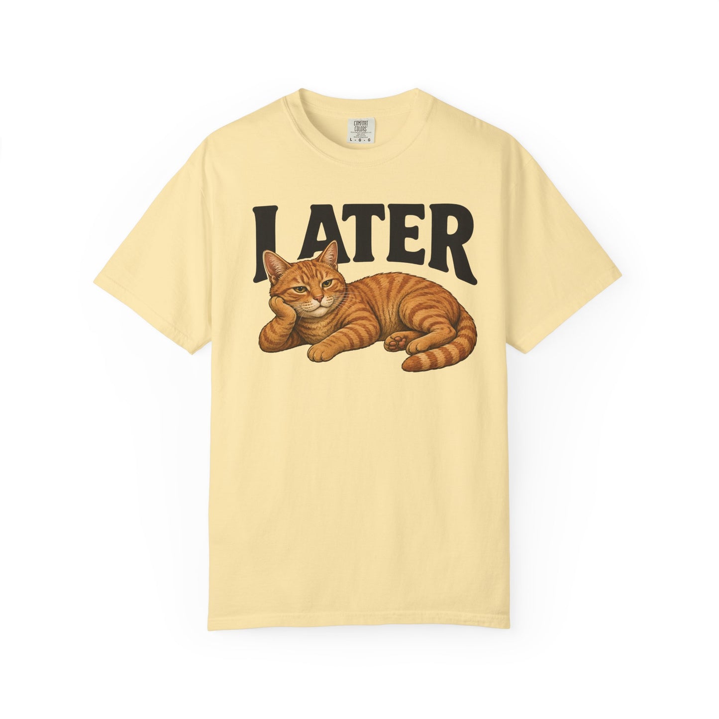 Later Orange Cat T-Shirt