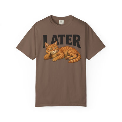 Later Orange Cat T-Shirt