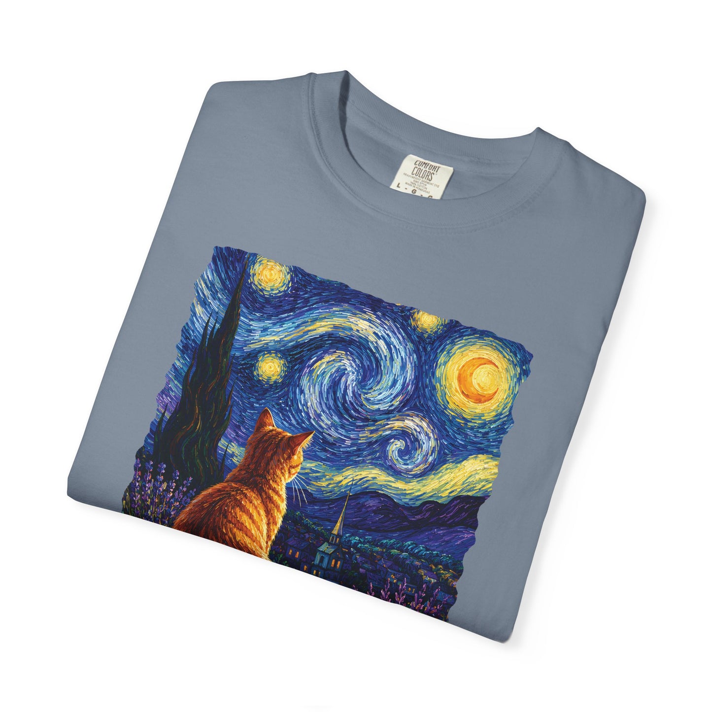 Let It Gogh Orange Cat T-Shirt