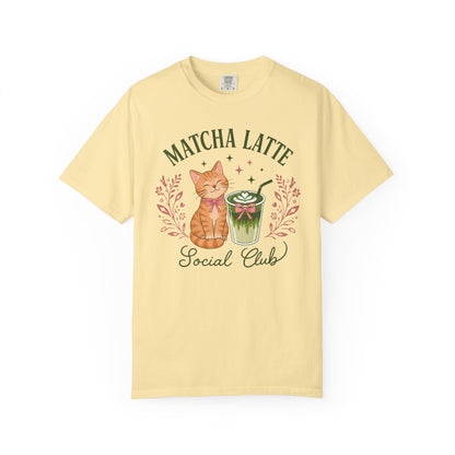 Matcha Latte Cat T-Shirt