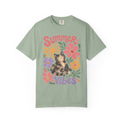 Summer Tortie Cat T-Shirt