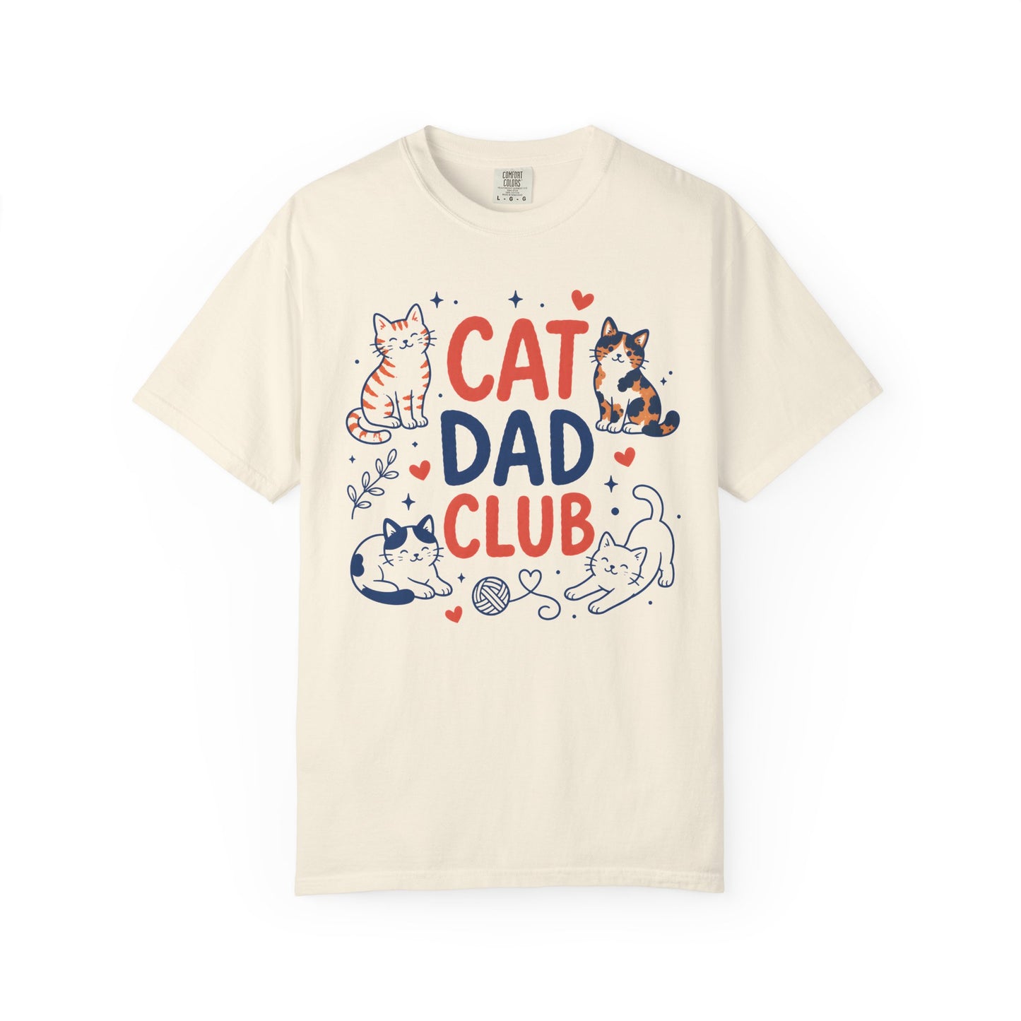 Cat Dad Club T-Shirt
