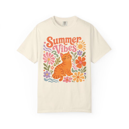 Summer Vibes Cat T-Shirt