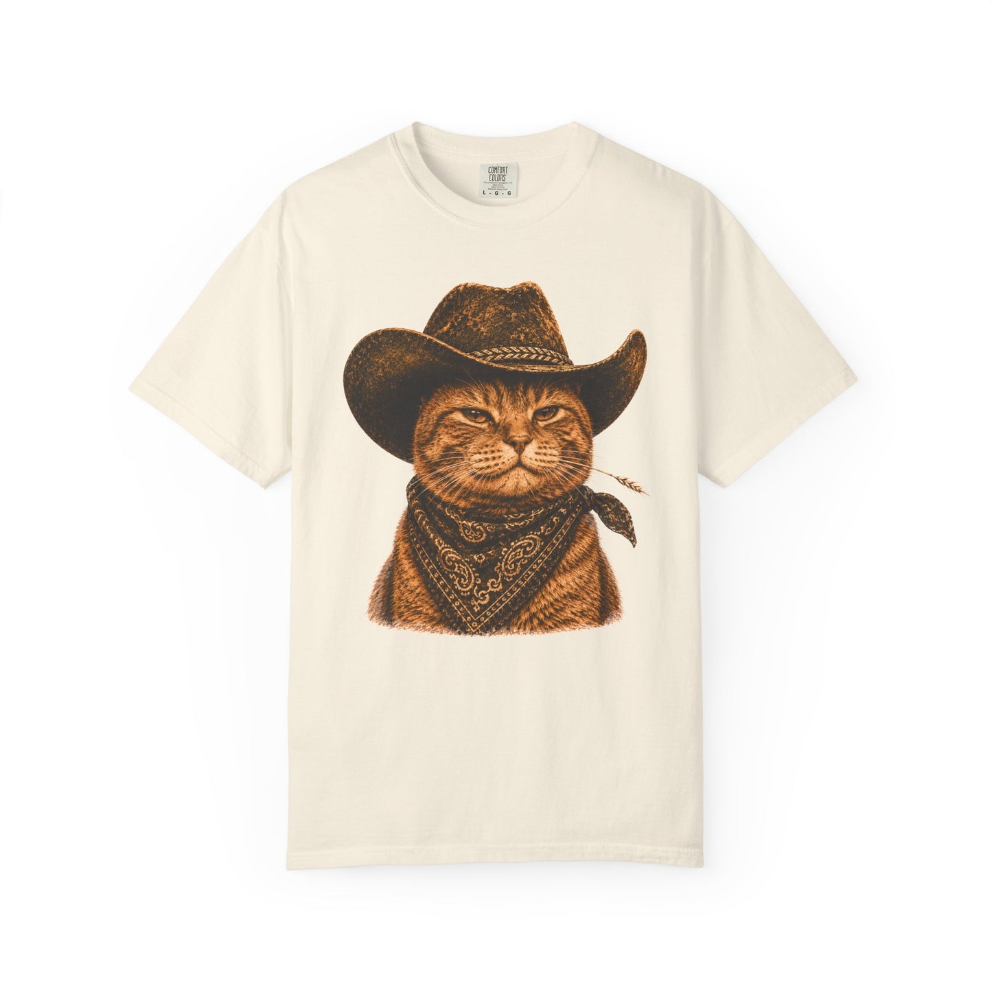 Cowboy Orange Cat T-Shirt