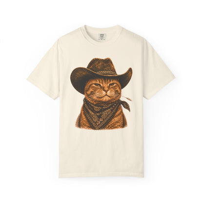 Cowboy Orange Cat T-Shirt