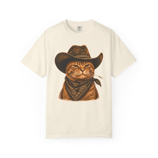 Cowboy Orange Cat T-Shirt