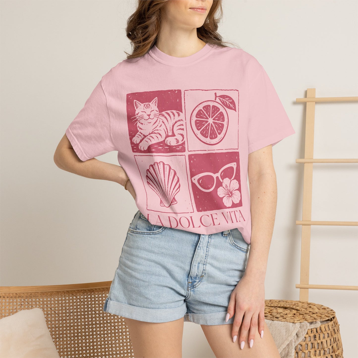 La Dolce Vita Cat T-Shirt