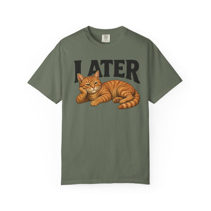 Later Orange Cat T-Shirt