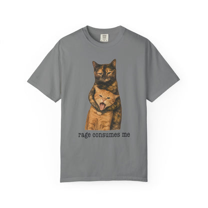 Rage Consumes Me Tortie Cat T-Shirt