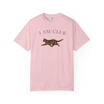 3 AM Club Tortie Cat T-Shirt