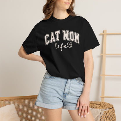 Cat Mom Life Cat T-Shirt
