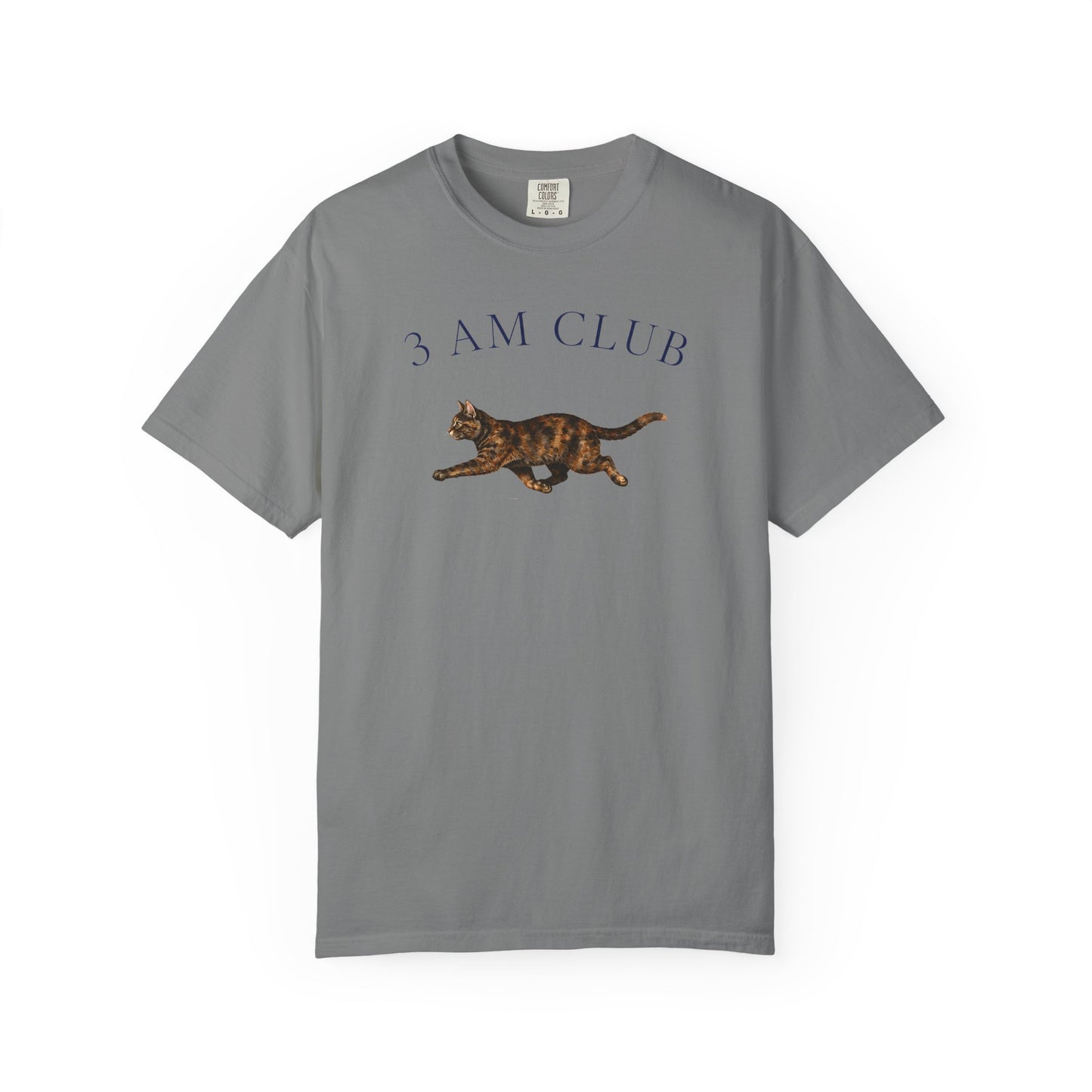 3 AM Club Tortie Cat T-Shirt