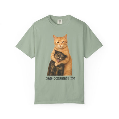 Rage Consumes Me Cat T-Shirt