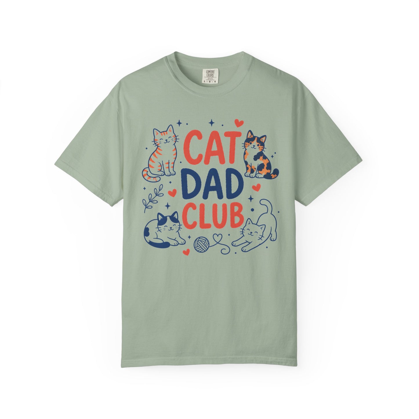 Cat Dad Club T-Shirt