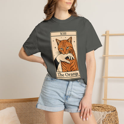 The Orange Tarot Cat T-Shirt