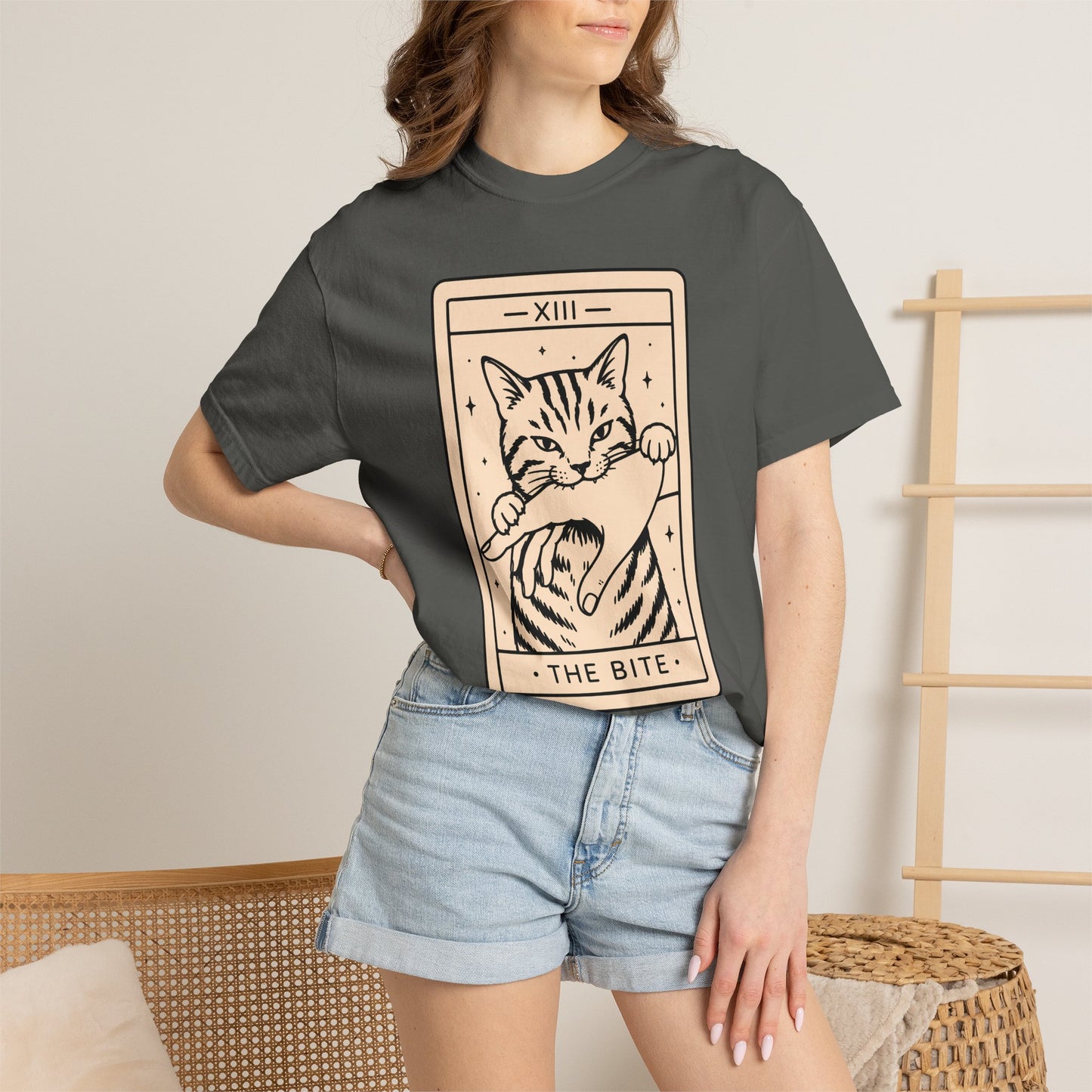 The Bite Tarot Cat T-Shirt