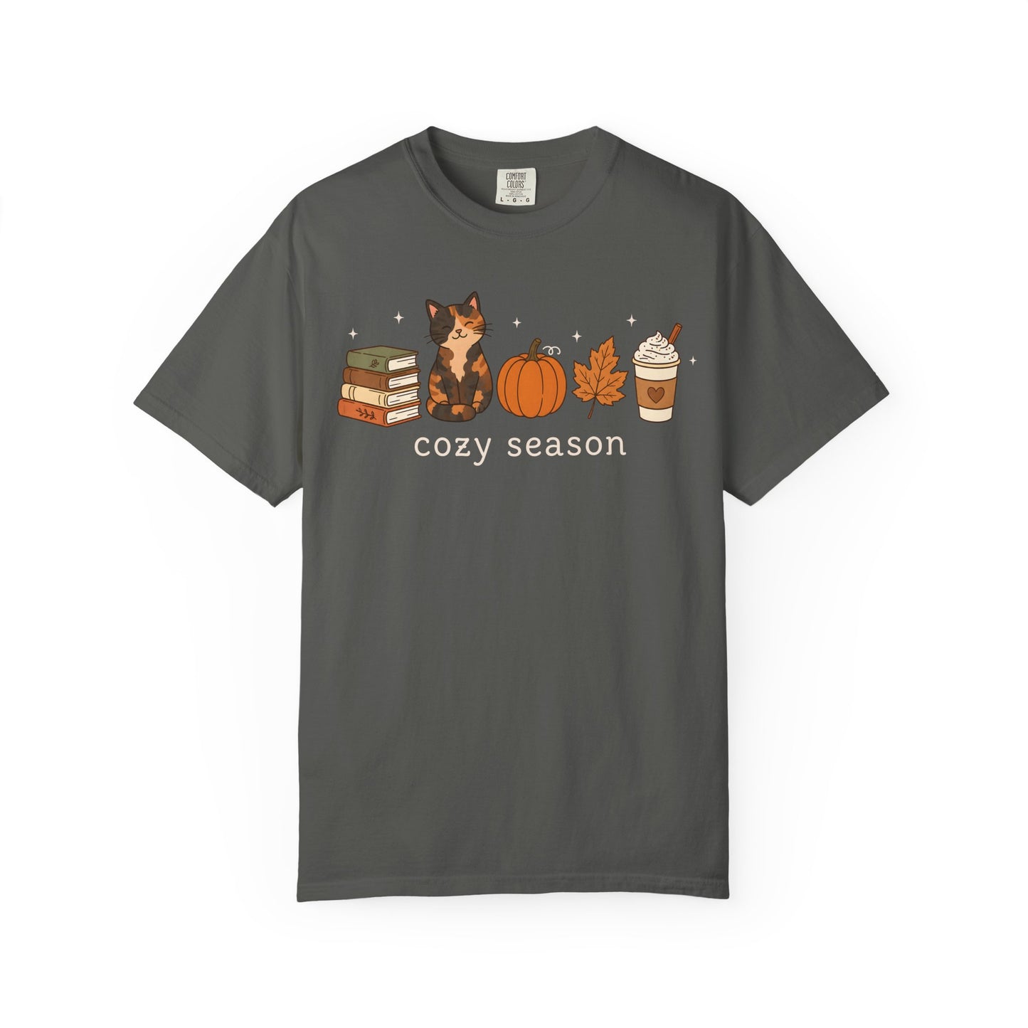 Cozy Season Tortie Cat T-Shirt