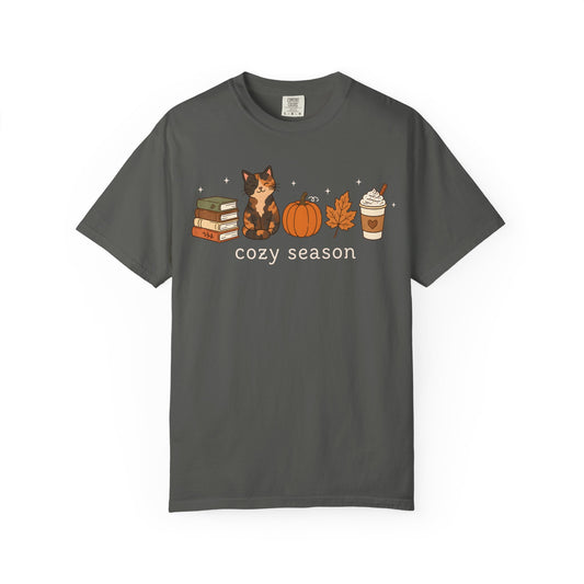Cozy Season Tortie Cat T-Shirt