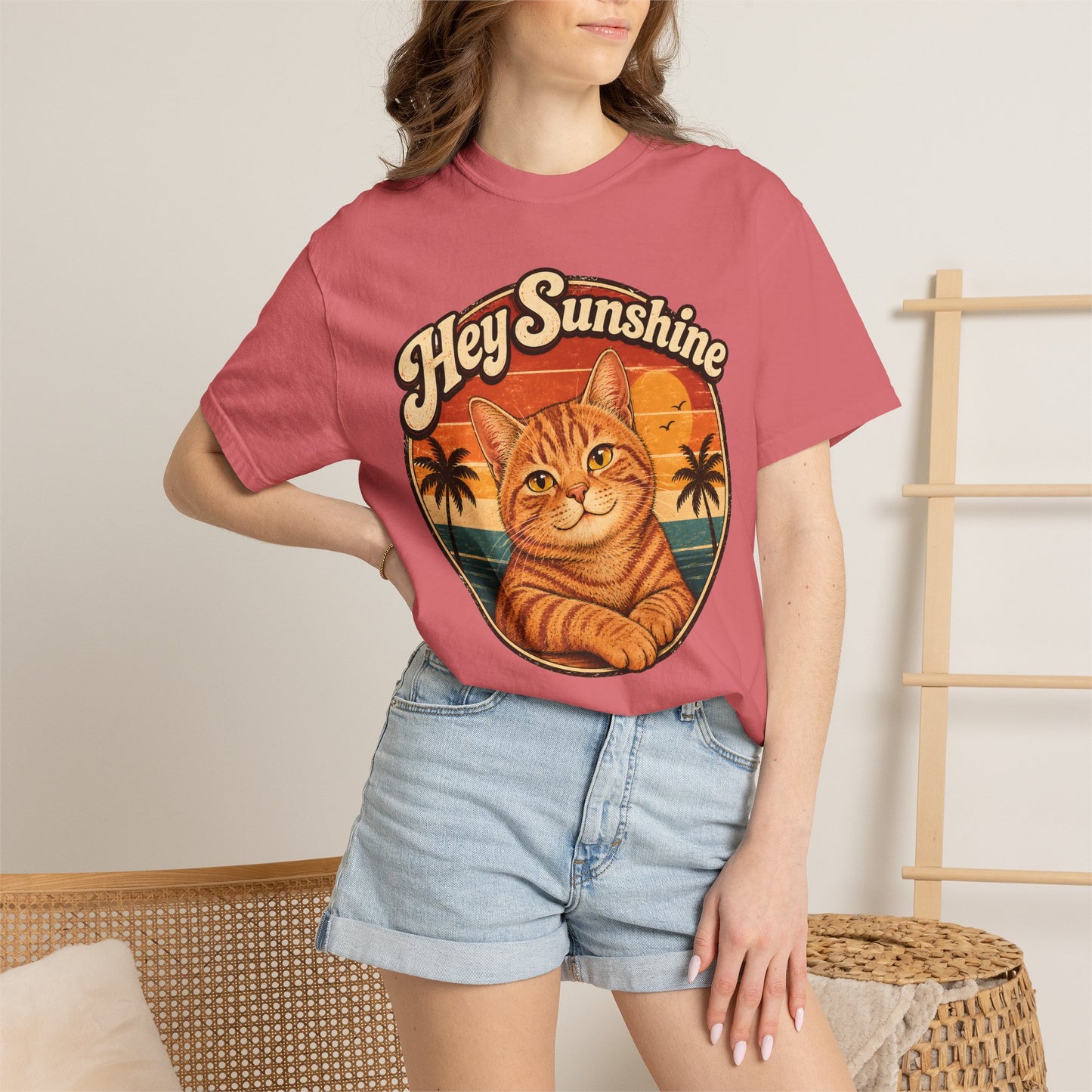 Hey Sunshine Cat T-Shirt
