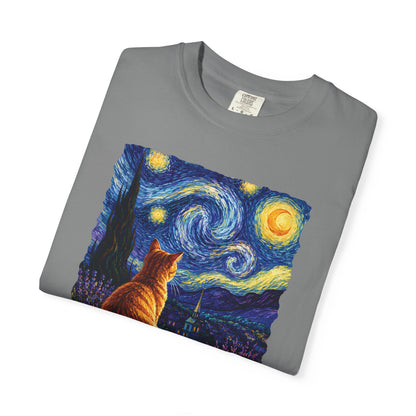 Let It Gogh Orange Cat T-Shirt