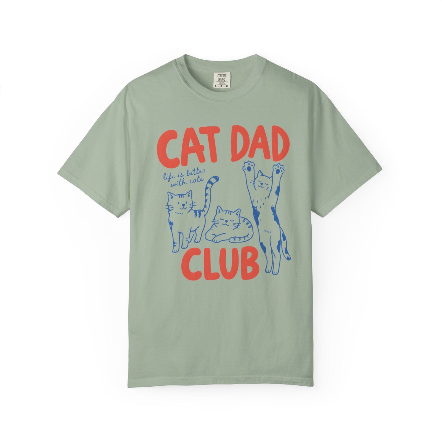 Cat Dad Club T-Shirt