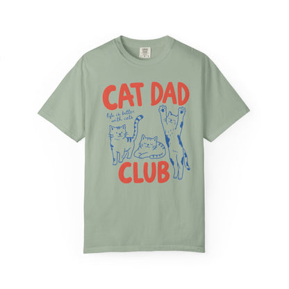 Cat Dad Club T-Shirt