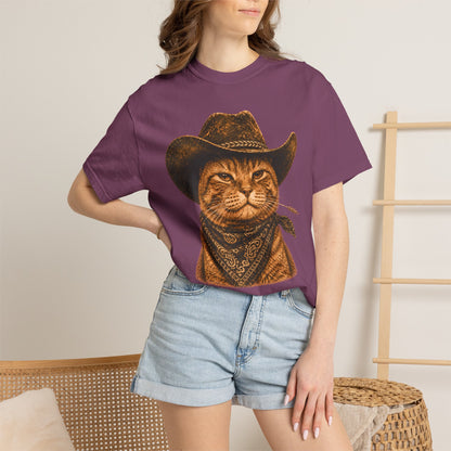 Cowboy Orange Cat T-Shirt