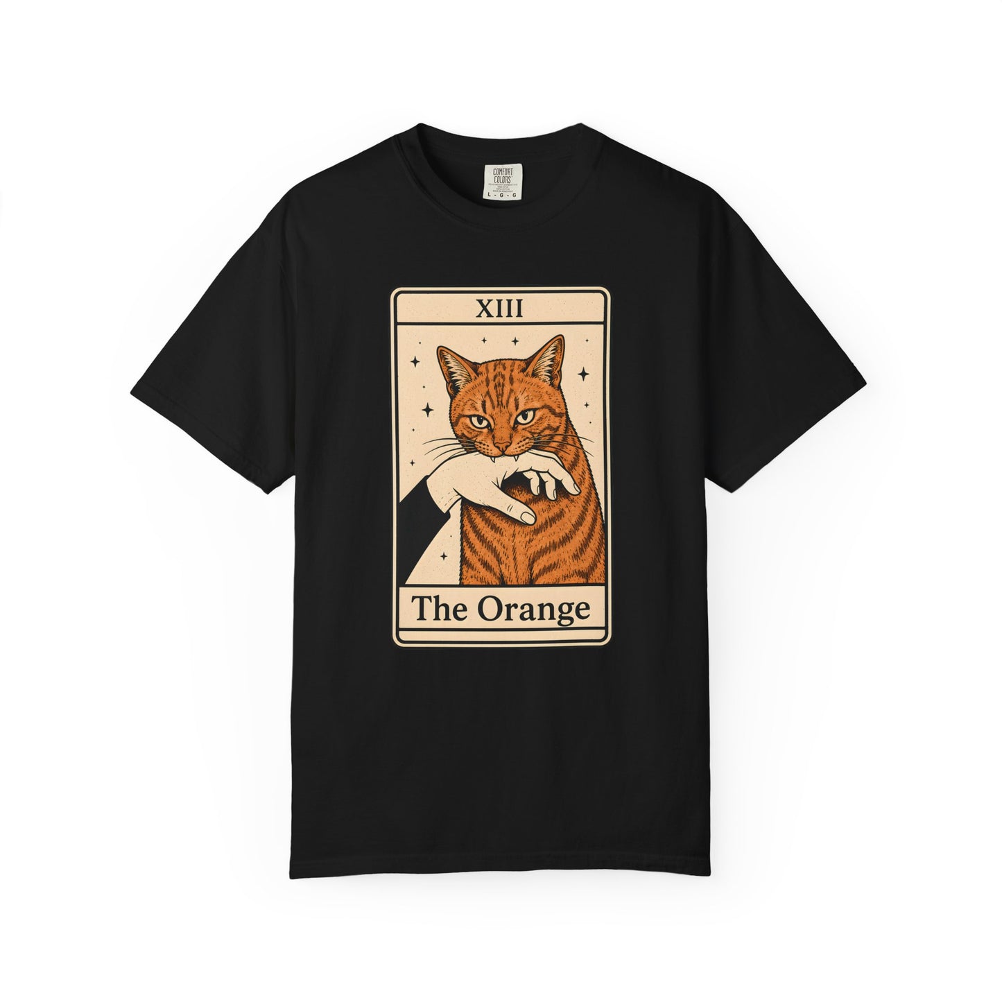 The Orange Tarot Cat T-Shirt