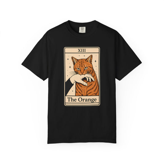 The Orange Tarot Cat T-Shirt