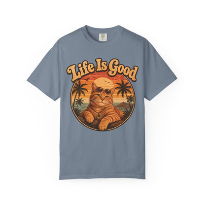 Life Is Good Cat T-Shirt