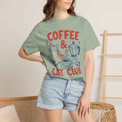 Coffee & Cat Club T-Shirt