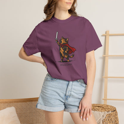 Huzzah Tortie Cat T-Shirt