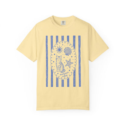 Summer Vibes Cat T-Shirt