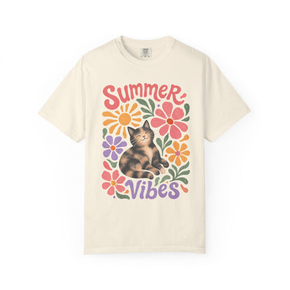 Summer Tortie Cat T-Shirt