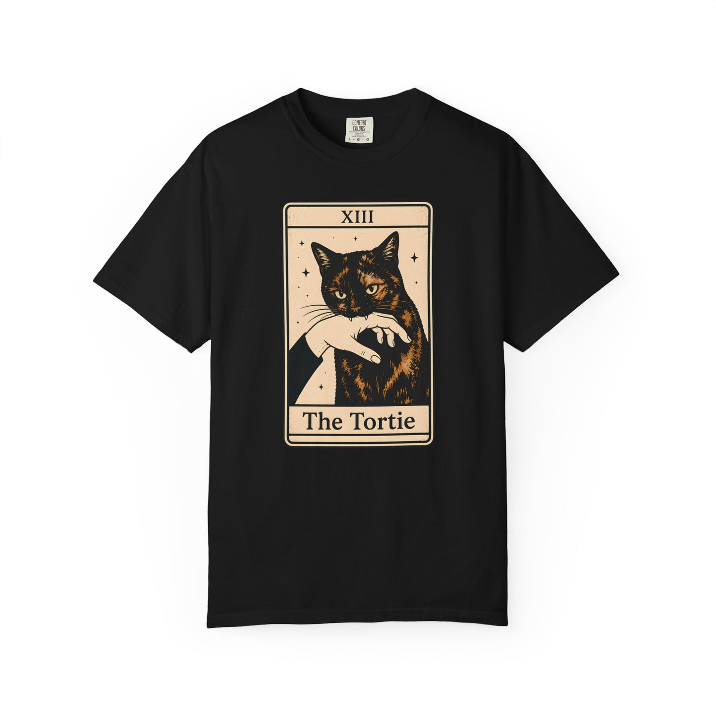 The Tortie Tarot Cat T-Shirt