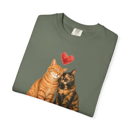 Orange & Tortie Cat T-Shirt