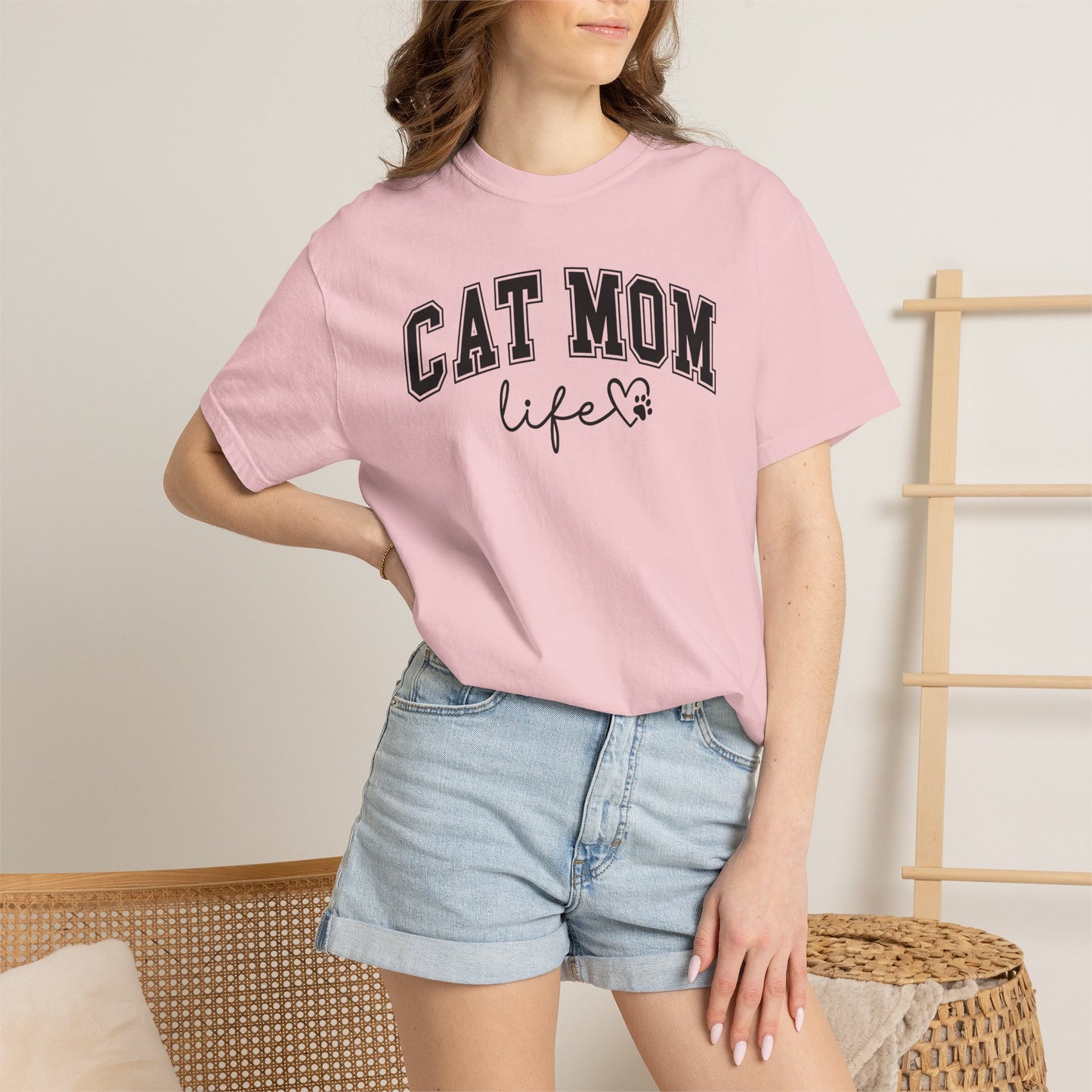Cat Mom Life Cat T-Shirt