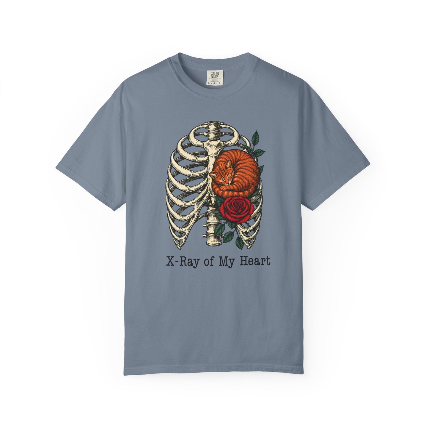 X-Ray of My Heart Cat T-Shirt