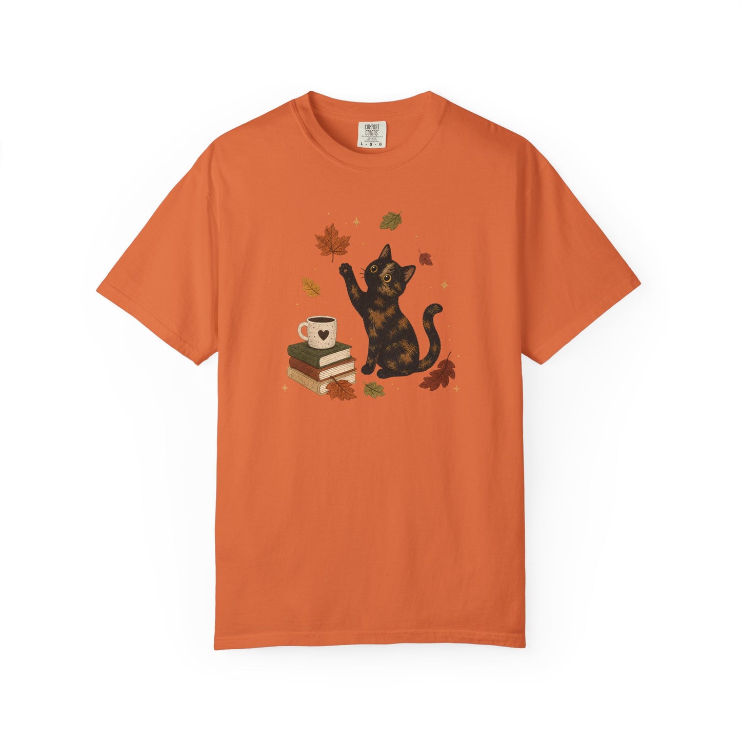 Cozy Fall Tortie Cat T-Shirt