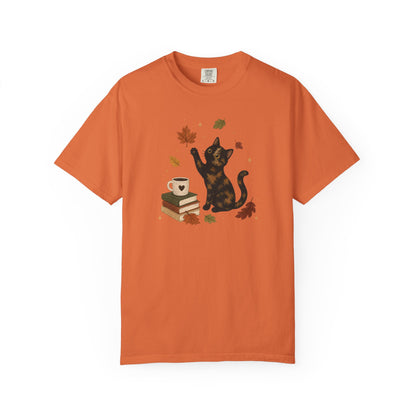 Cozy Fall Tortie Cat T-Shirt
