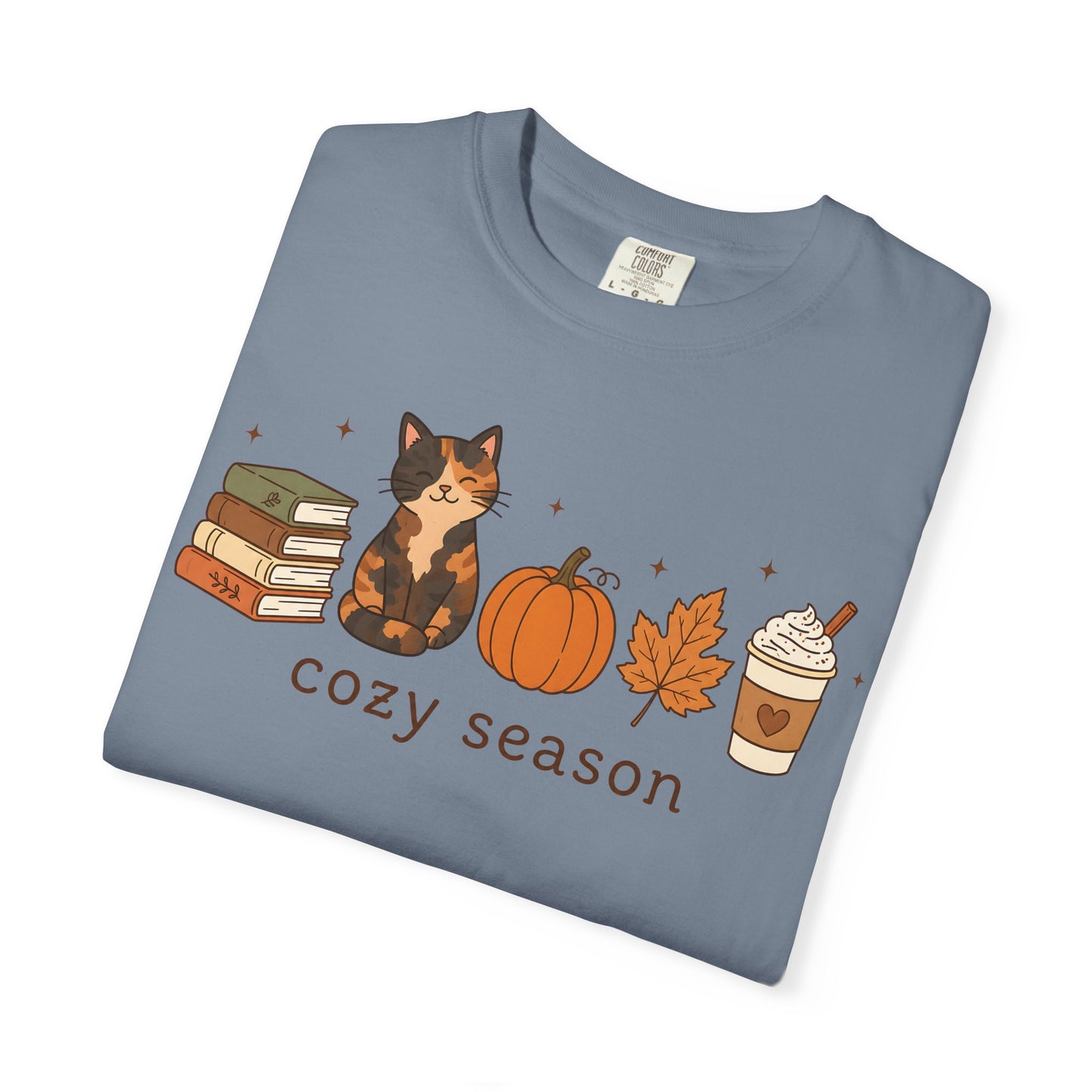 Cozy Season Tortie Cat T-Shirt