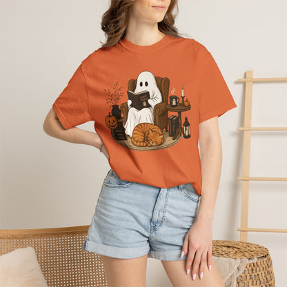 Cozy Ghost Cat T-Shirt